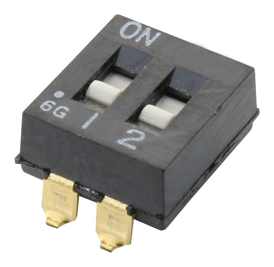 Alcoswitch / Te Connectivity 1825059-6 Dip Switch, 2Pos, 0.1A, 24V, Smd