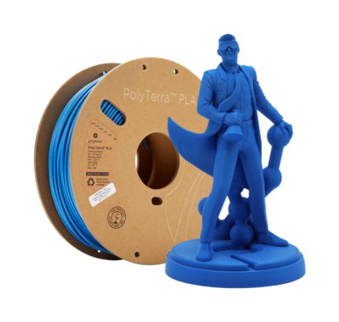 Polymaker 70828 3D Printer Filament, Pla, 1.75mm, Blue