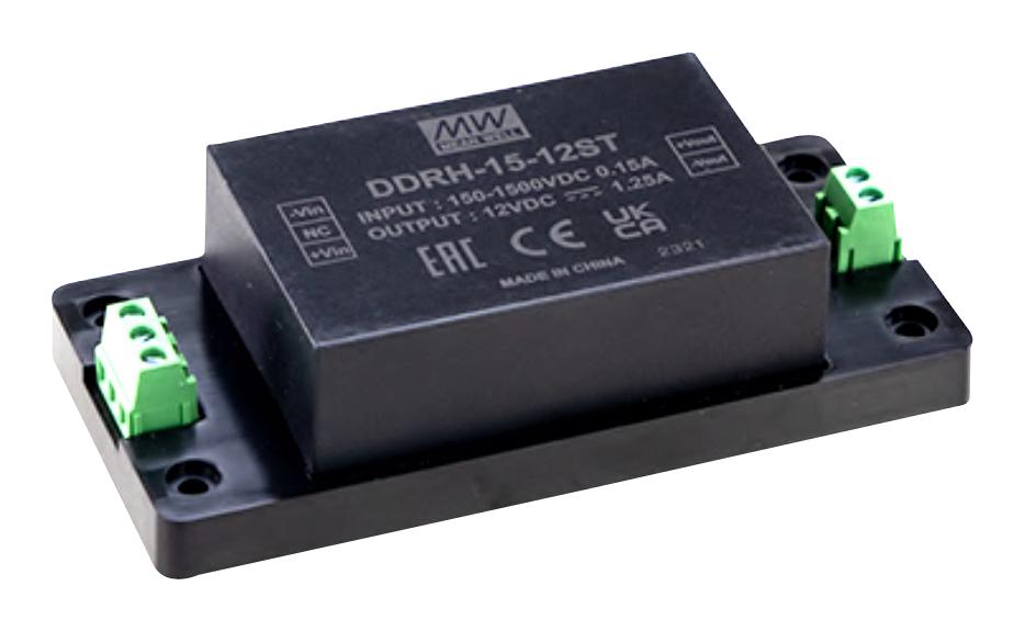 MEAN WELL Ddrh-15-05St Dc-Dc Converter, 5V, 2A
