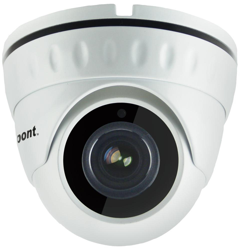 Blupont Sc-1080P-Dw-Stv-Bes Dome Camera, 1080P, White