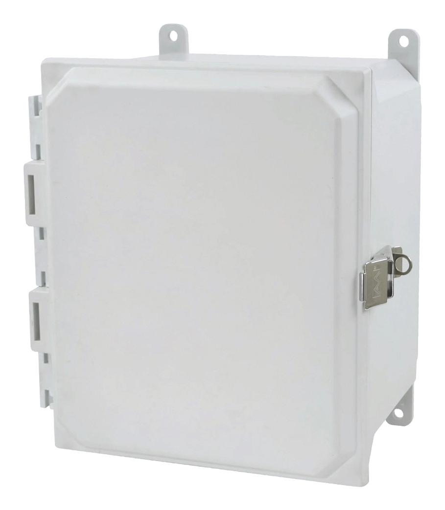 Hammond Pju1084L Enclosure, Pet, 210mm x 127.3mm x 210mm, Gry