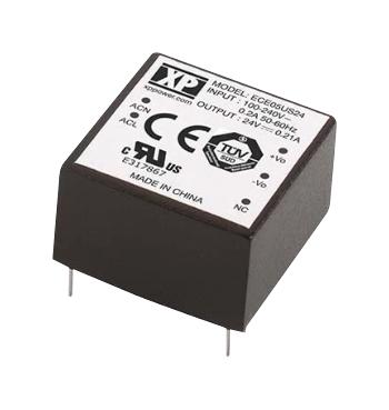 XP Power Ece05Us05-P Power Supply, Ac-Dc, 5V, 1A