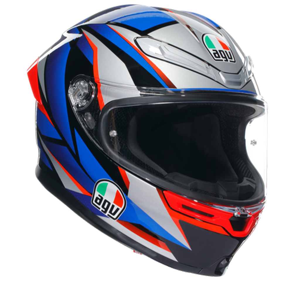 AGV K6 S Black/Blue/Red M Helmet