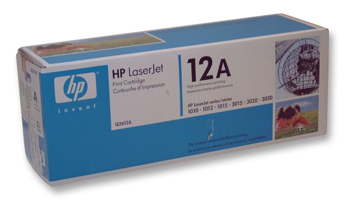 Hewlett Packard Q2612A Black Toner Cartridge Q2612A