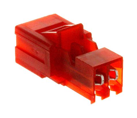 Amp Connectors / Te Connectivity 3-641437-2 Idc Conn, Plug, 2Pos, 1Row, 3.96mm