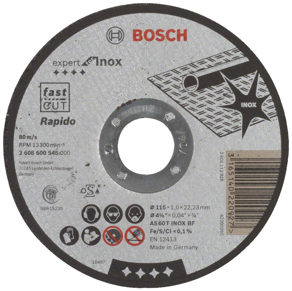 Bosch Professional (Blue) 2608600545 Grinding Disc, 80Mps, 22.23mm Bore