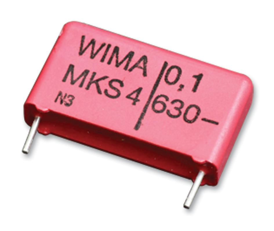 WIMA Mks4O131005D00Kssd Capacitor, 0.1Uf, 1Kv, Film, Radial