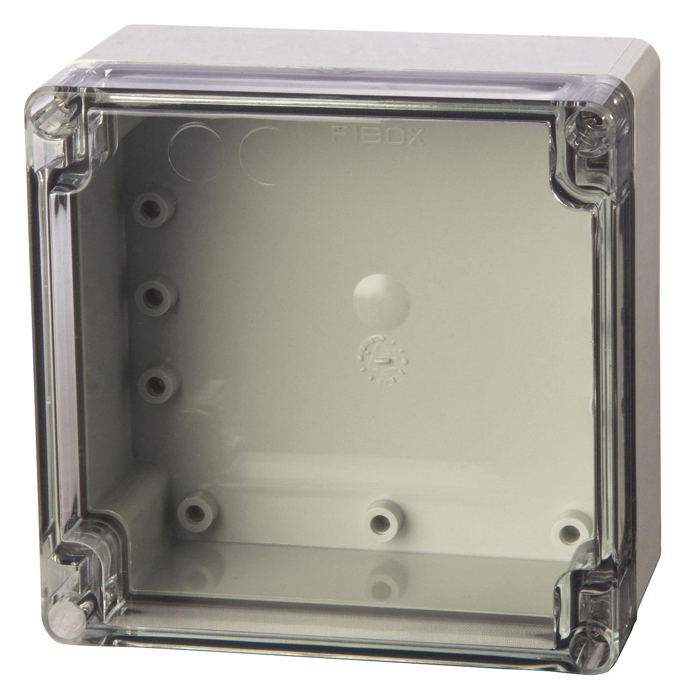 Fibox Ab 121210 Enclosure Enclosure, Multipurpose, Grey/clr, Abs