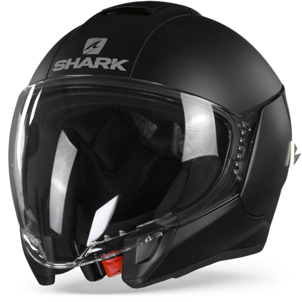 Shark Citycruiser KMA Blank Matt Black Jet Helmet XS