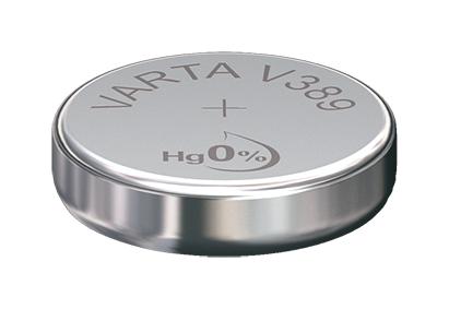Varta 20389903501 Battery, Silver Oxide, 1.55V, 0.081Ah