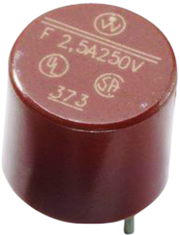 Littelfuse Wickmann 37216300411 Fuse, Pcb, 6.3A, 250V, Time Delay