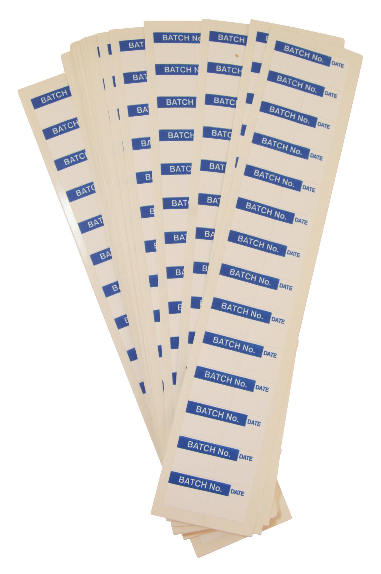 Multicomp Pro 7827283 Label, Batch No, Pk350