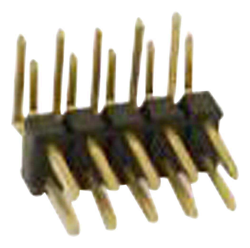 Amphenol Communications Solutions 10129382-920001Blf Connector, R/a Header, 20Pos, 2Row, 2.54mm/th