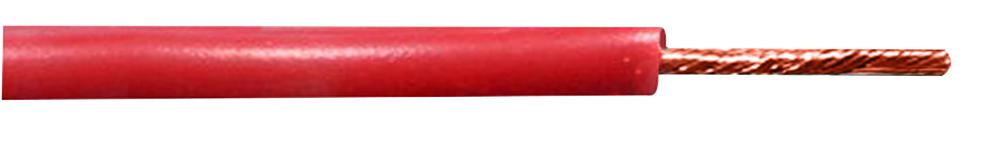 Pro Elec Pelb0609 Cable 55-0.10mm Flexible Wire Red 25M