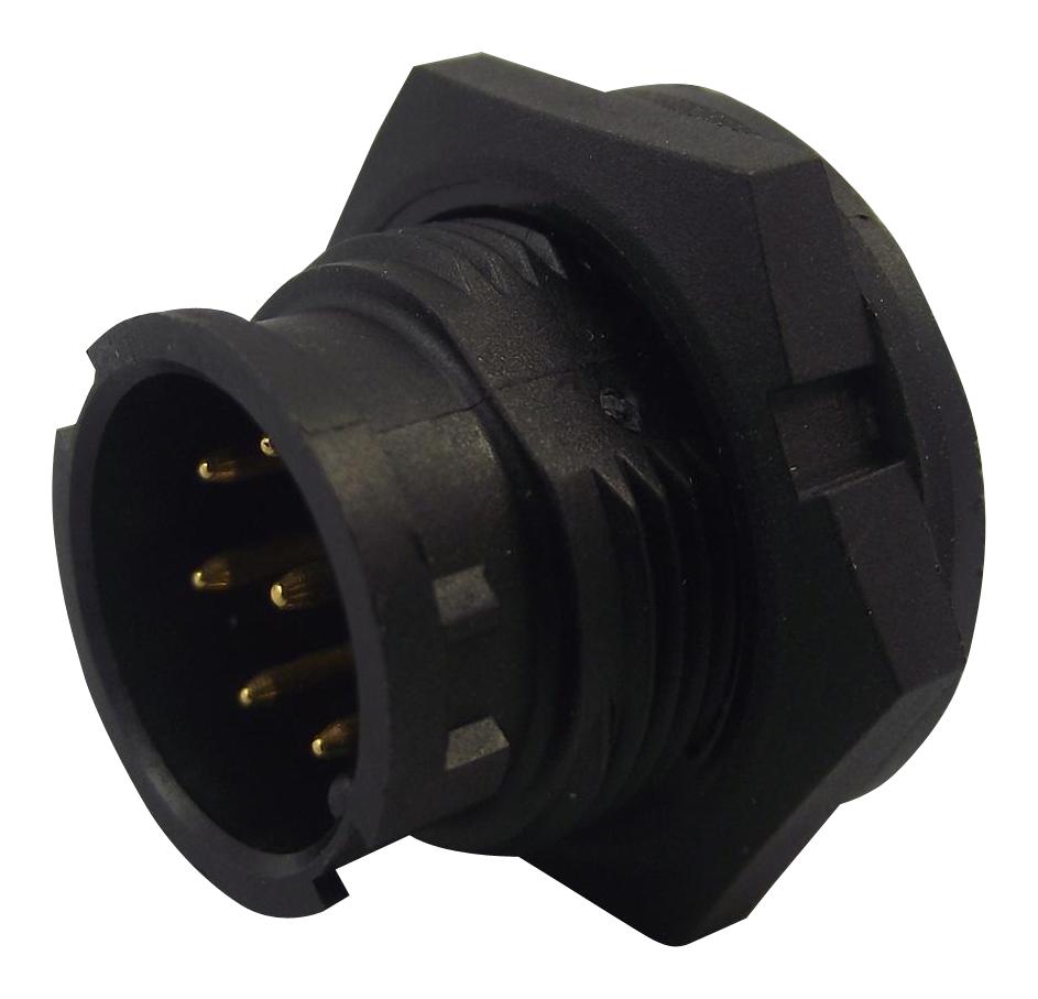 Multicomp Pro 2Ct3002-W08300 Circular Connector, Rcpt, 8 Way, Panel