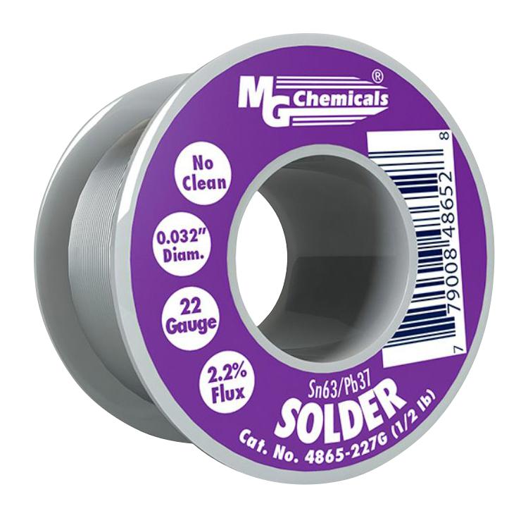MG Chemicals 4887-227G Solder Wire, 63/37 Sn/pb, 227G