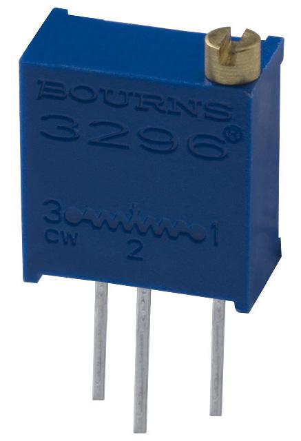 Bourns Rj24Fw103 Trimmer Potentiometer, 10Kohm 25Turn Through Hole