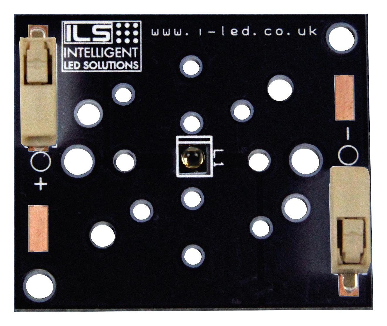 Intelligent Led Solutions Ilr-In01-85Sl-LEDiL-Sc221 Ir Led Module, 1 Chip, 850Nm, Square Pcb