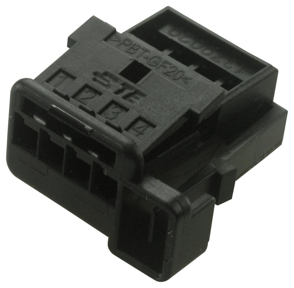 Amp Connectors / Te Connectivity 1379029-1 Housing, Socket, 4Way