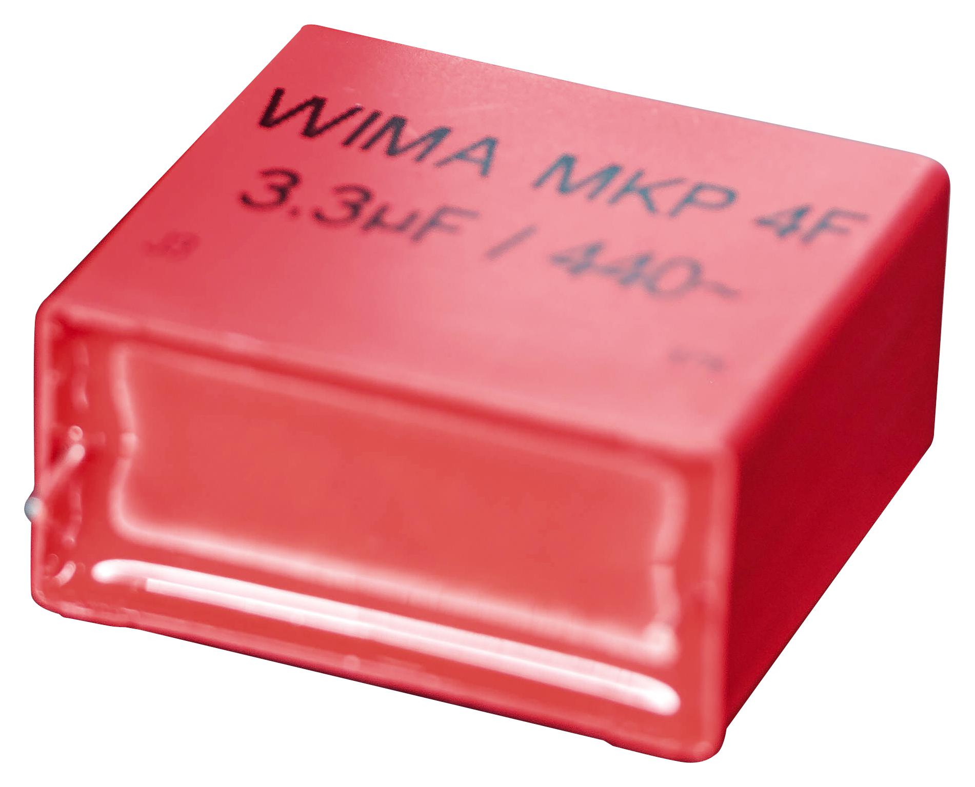 WIMA Mkpfaw42206F00Kssd Capacitor, 2.2Uf, 305Vac, Film, Radial