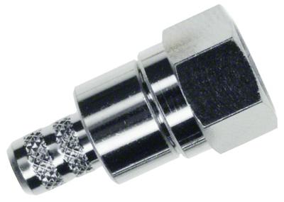 Amphenol RF 222171 Rf/coaxial, F Plug, Straight, Crimp