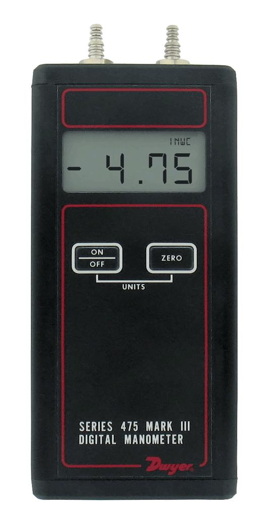 Dwyer 475-4-Fm Digital Manometer, 0-10Psi, 0.5%