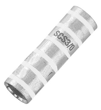 Panduit SCS300-X Terminal, Butt Splice, 6/0Awg, Uninsul