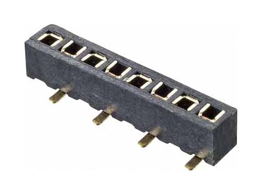 Harwin M50-3130845 Connector, Rcpt, 8Pos, 1Row, 1.27mm