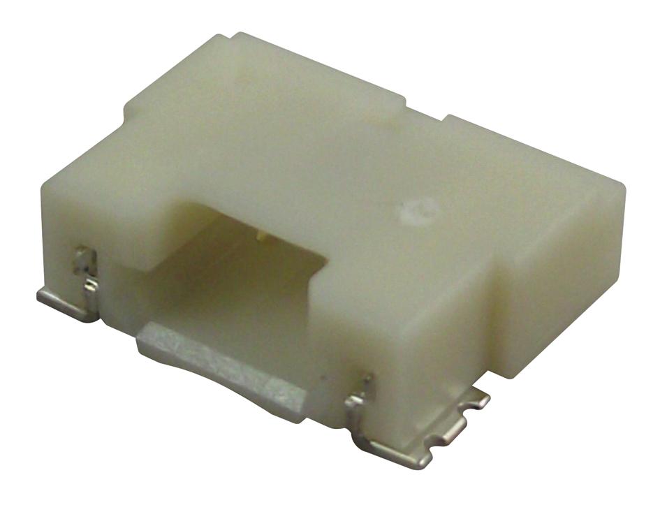 Hirose Df14A-2P-1.25H(52) Connector, R/a Header, 2Pos, 1Row, 1.25mm