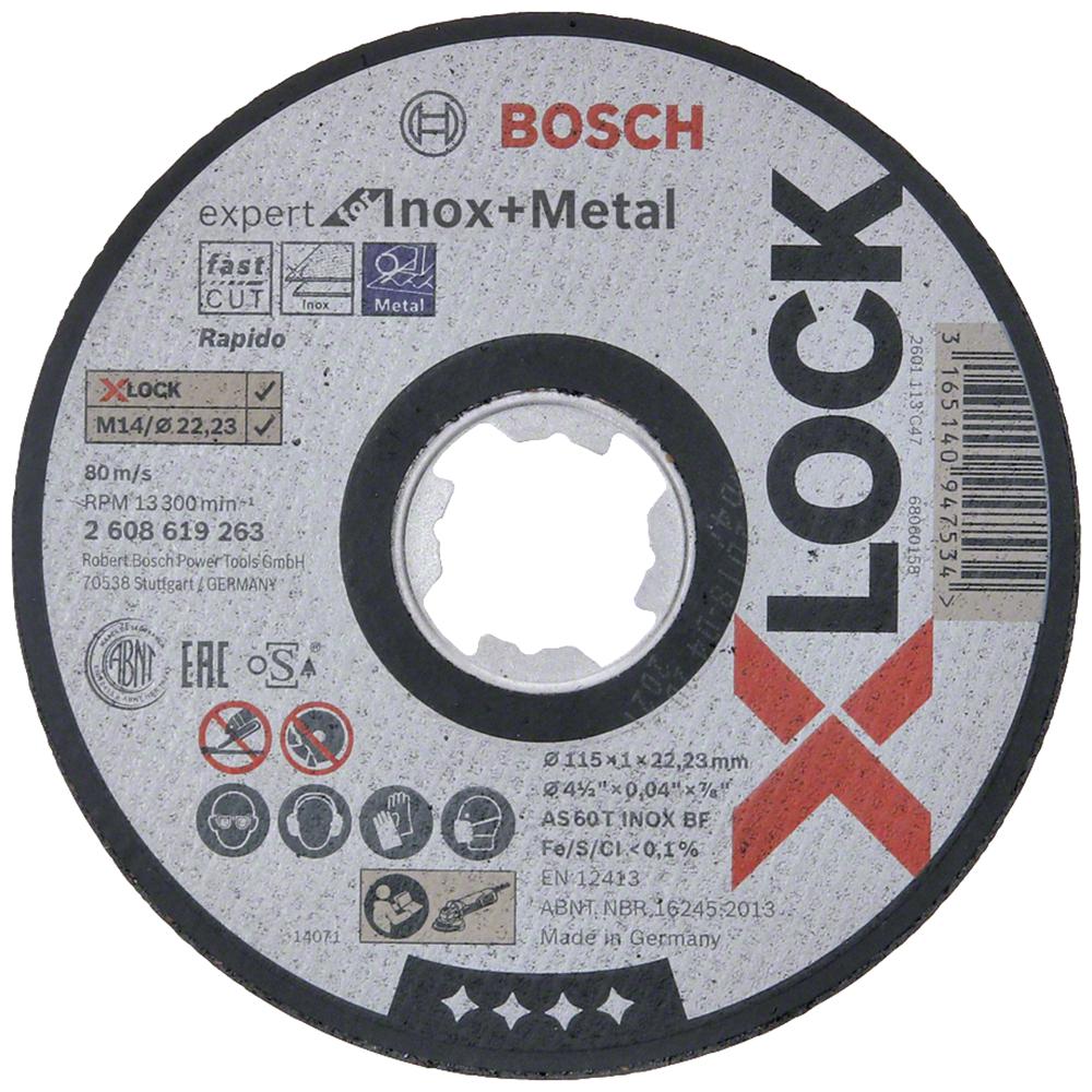 Bosch Professional (Blue) 2608619263 Grinding Disc, 80Mps, 22.23mm Bore