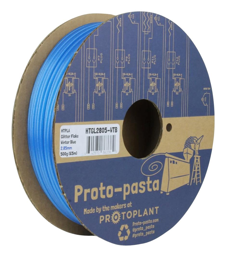 Protopasta Htgl2805-Wtb 3D Filament, 2.85mm, Htpla, Blue, 500G