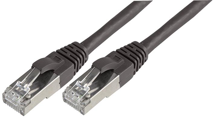 Connectorectix Cabling Systems 003-010-020-09C Patch Lead, Cat 6A, Sftp, Black 2M