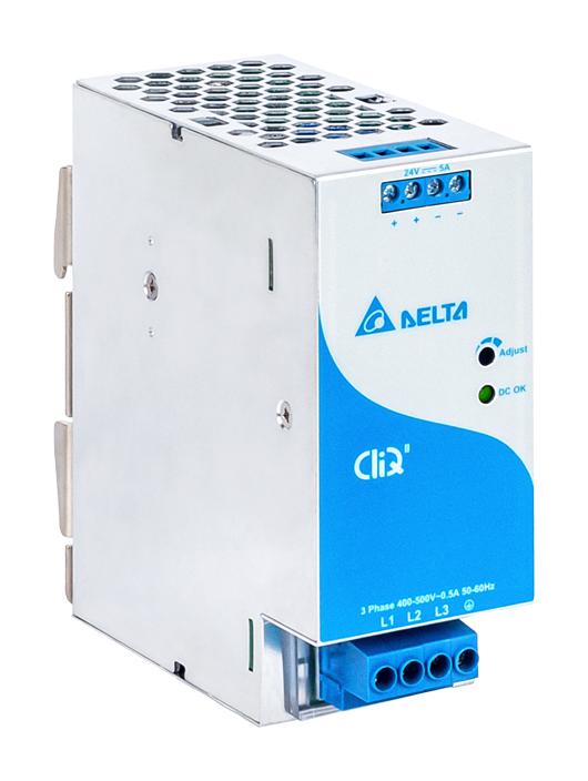 Delta Electronics/power Drp024V060W3Bn Power Supply, Ac-Dc, 24V, 2.5A