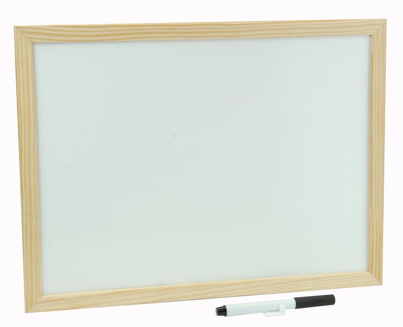Q Connectorect Kf03570 Whiteboard Wood Frame 600X400mm