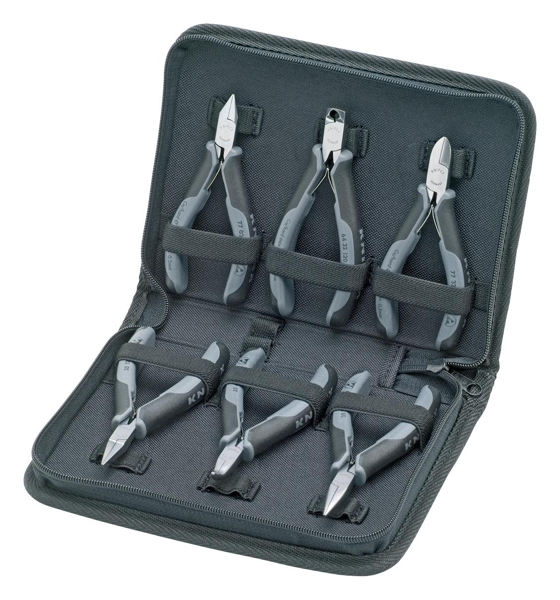 Knipex 00 20 17 Plier/cutter Set, Esd, 6Pc