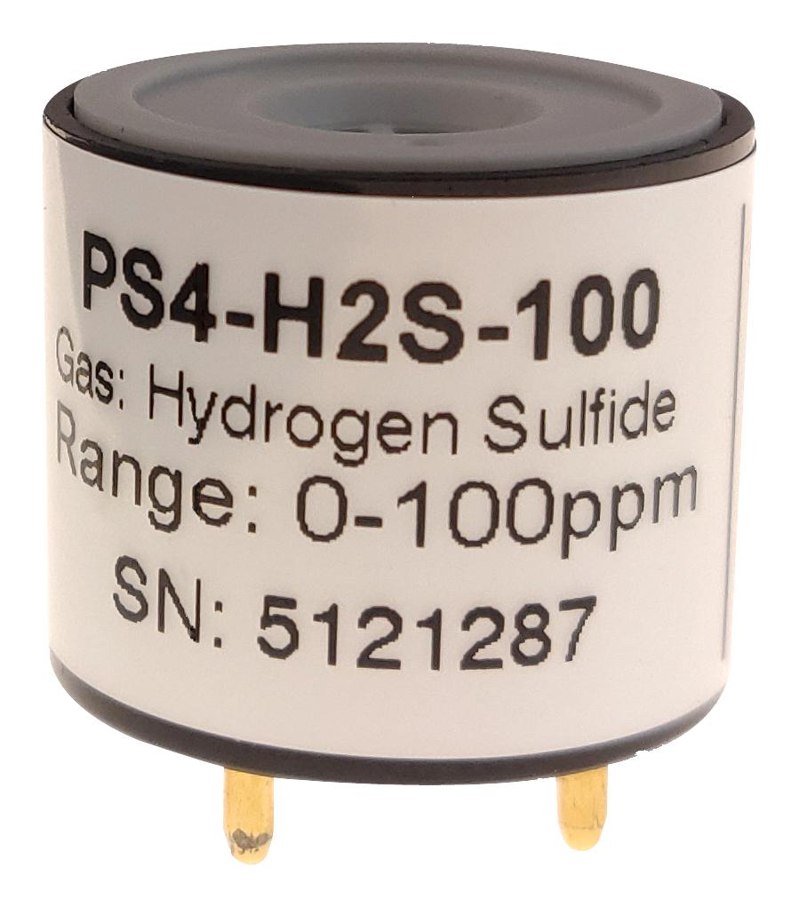 Amphenol SGX Sensortech Ps4-H2S-100 Gas Detection Sensor, H2S, 100Ppm