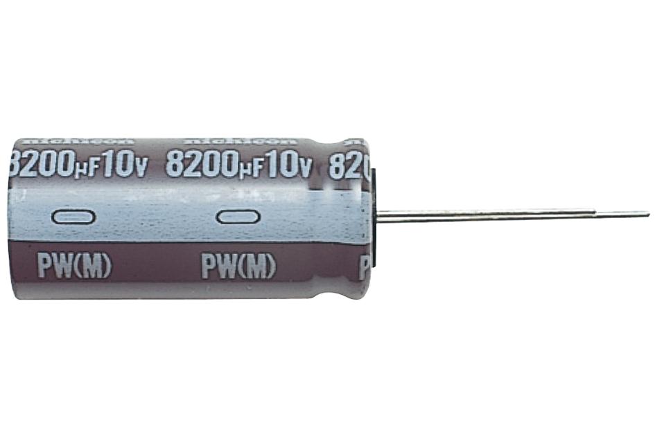 NIchicon Upw1J101Mpd6Td Aluminum Electrolytic Capacitor, 100Uf, 63V, 20%, Radial