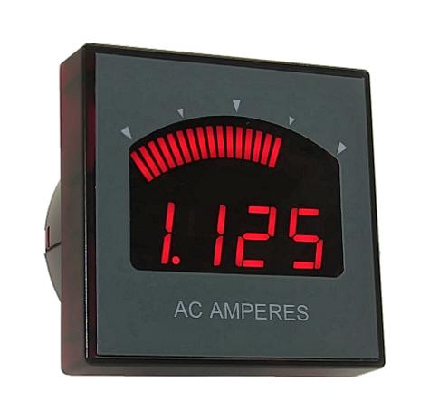 Murata Dmr35-Acma1-Ac1-R Panel Meter, 3.5 Digit, Ac Current