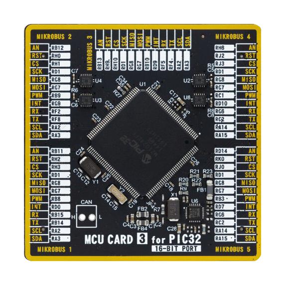 MikroElektronika Mikroe-4728 Add-On Board, Pic32 Microcontroller