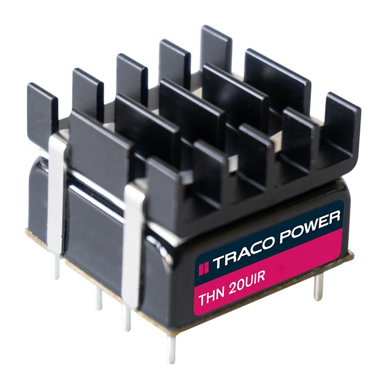 TRACO Power Thn 20-7222Uir Dc-Dc Conv, 12V/-12V, 0.833A