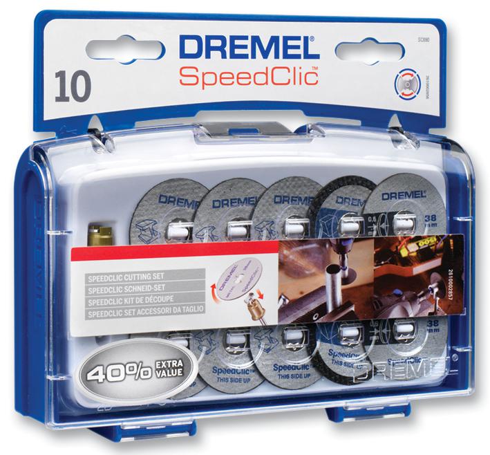 Dremel Sc690 Cutting Disc Set, 10Pc, Multi Tool