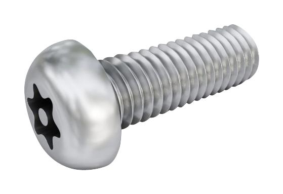 TR Fastenings Tr00045474-000 Screw, Button Head Pin, M6, 80mm