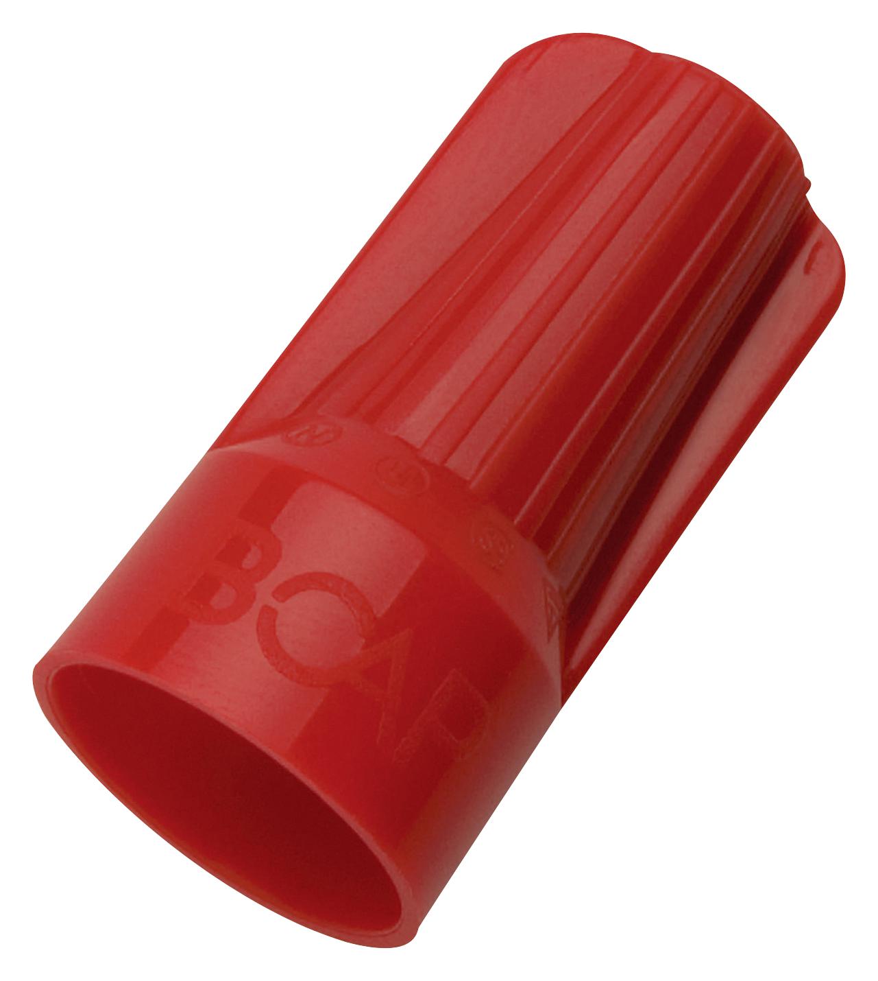 Ideal B2-1 Terminal, Connector, Twist On, Red, 22-8Awg