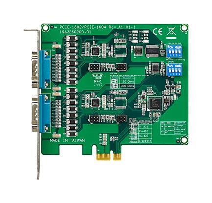 Advantech Pcie-1602C-Ae Comm Card W/isolate, Rs-232/422/485/pcie