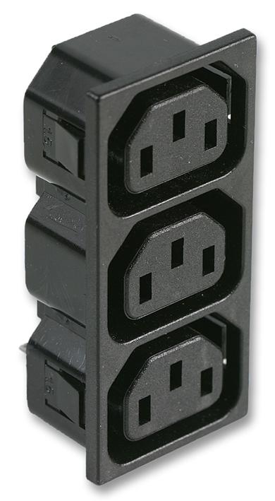 Bulgin Px0714/3/15/28 Socket Outlet 3 Way