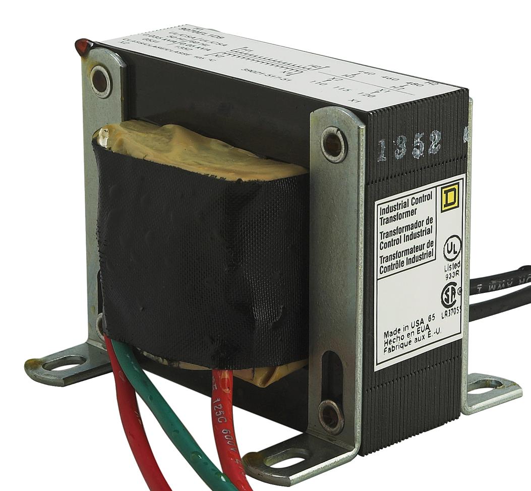 Square D By Schneider Electric 9070El1D9 Chassis Mount Transformer, 50Va