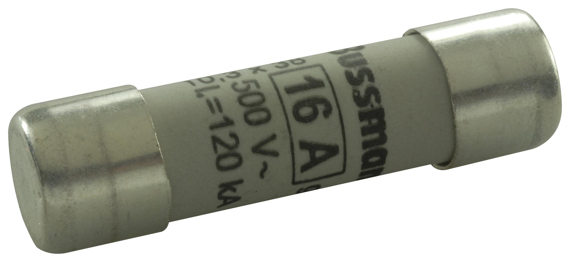 Eaton Bussmann C10G16 Fuse, 16A, 10X38, 500V