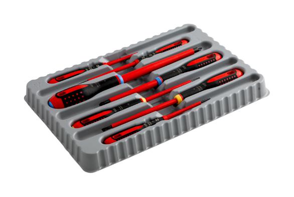 Bahco Be-9888S 7-Pc Insulated Screwdriver Set Sl/pz