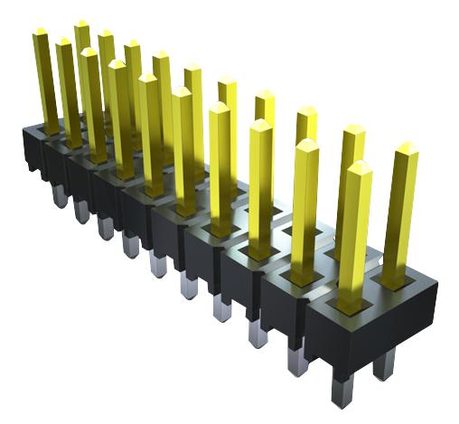 Samtec Tsw-106-09-G-S Header, 2.54mm, Tht Vert, 6Way