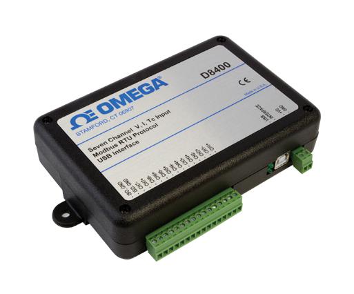 Omega D8100. Data Acquisition Unit, 7Ch, Voltage